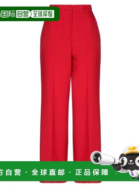 1h可退 香港直邮Blumarine 蓝色情人 女士 休闲长裤 red红色 舒适