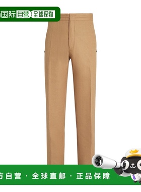 香港直邮Zegna 徽标运动裤 UBI31A5TZ31杰尼亚卫裤休闲裤直筒裤