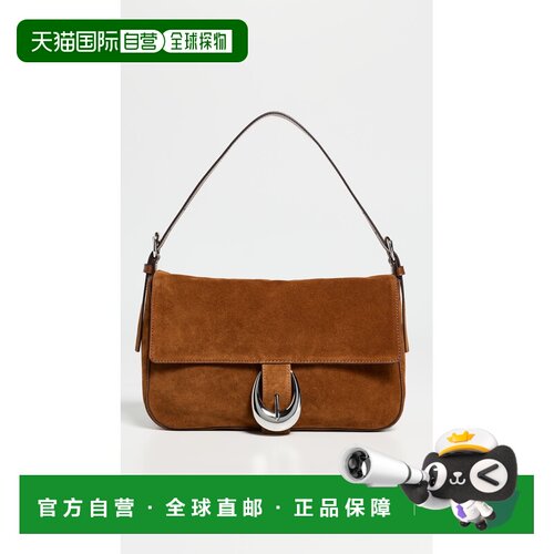 1h可退 香港直邮Staud 女士 Harlow 中号包包 brown棕色 舒适时尚