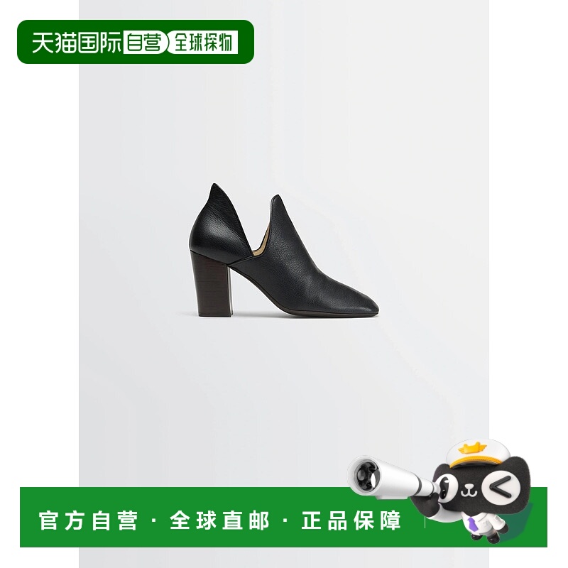 欧洲直邮LEMAIRE (2025) D'ORSAY 皮革高跟鞋