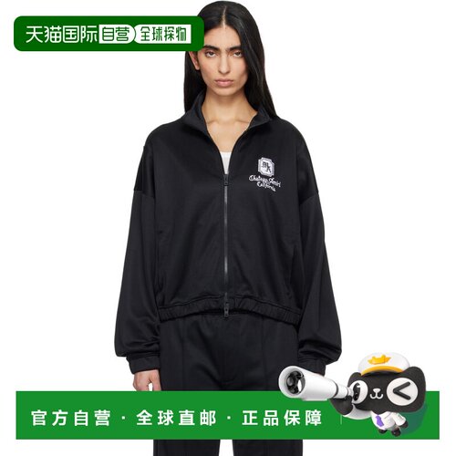 1h可退 香港直邮AMIRI 女士 黑色 MA Chateau Track 夹克 AWOUJA1