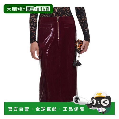 Self-Portrait 拉链半身裙 AW26-080MSKa字裙 【付后1h可退】