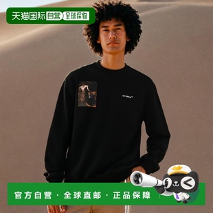 OMBA057C99FLE011 圆领印花卫衣 香港直邮Off White