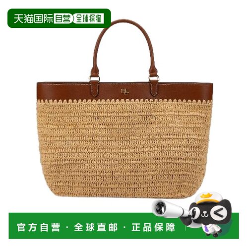 香港直邮Ralph Lauren 编织手提包 431982183 【付后1h可退】