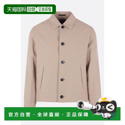 1h可退 香港直邮zegna 杰尼亚 男士 chore 夹克(Oasi Lino) 1VHSQ