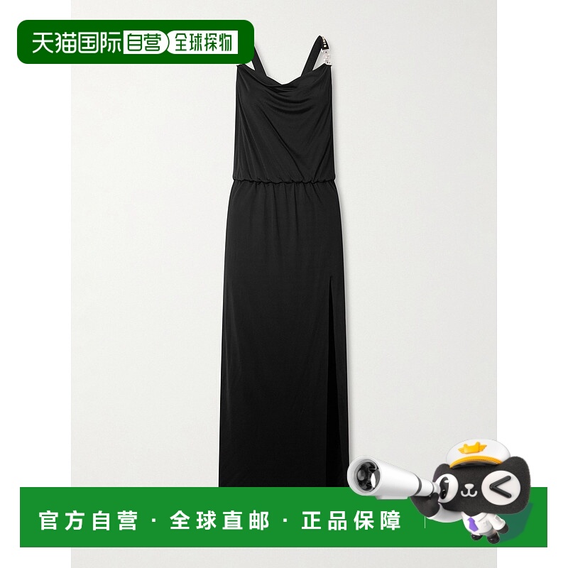 香港直邮versace 范思哲 女士 無袖褶皺禮服 10226111A12497