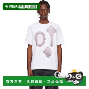 1h可退 香港直邮MAISON KITSUNE 男士 白色 Parisian Objects Com