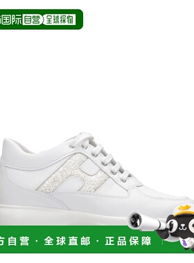 1h可退 香港直邮Hogan 女士 白色运动鞋 HXW00N0S360UWP white白