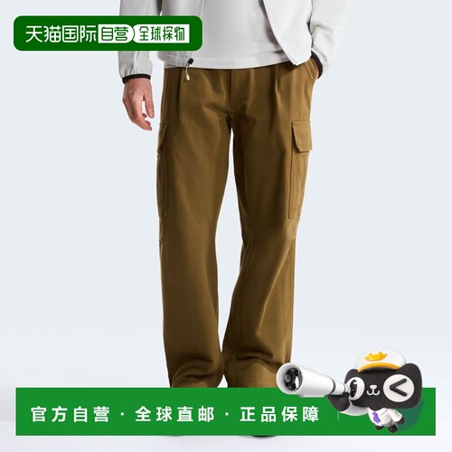 自营欧洲直邮The North Face北面 Beta男士橄榄棕棉质厚款工装裤