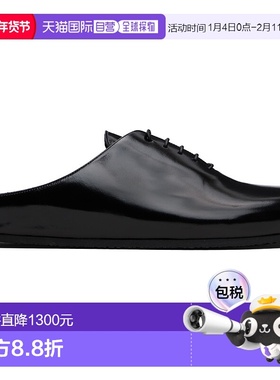 香港直邮Jacquemus 男士 黑色 Les Mules Derbie 穆勒鞋 25HFOM00