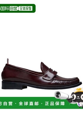 香港直邮Thom Browne SPAZZOLATO 褶裥乐福鞋 MFL106AL0043一脚蹬