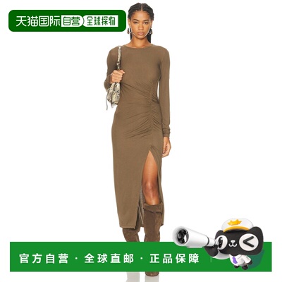 1h可退 香港直邮ISABEL MARANT 女士 Jelina 连衣裙 RO0349FBC3K0