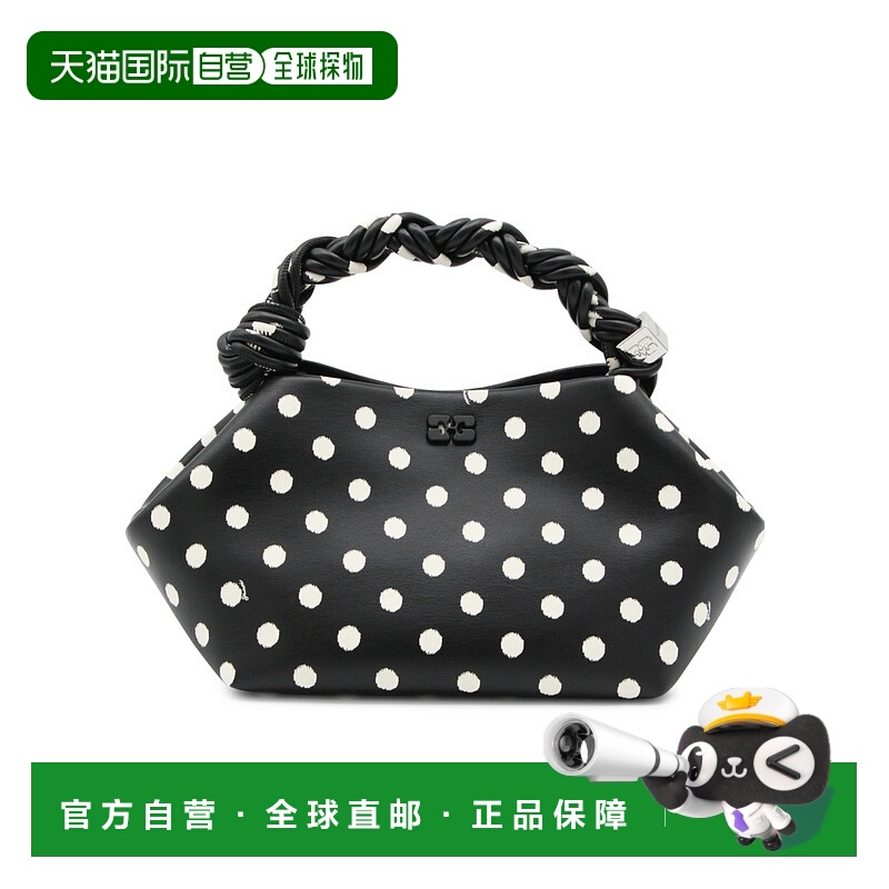 香港直邮Ganni 圆点扭纹单肩包 B2100058