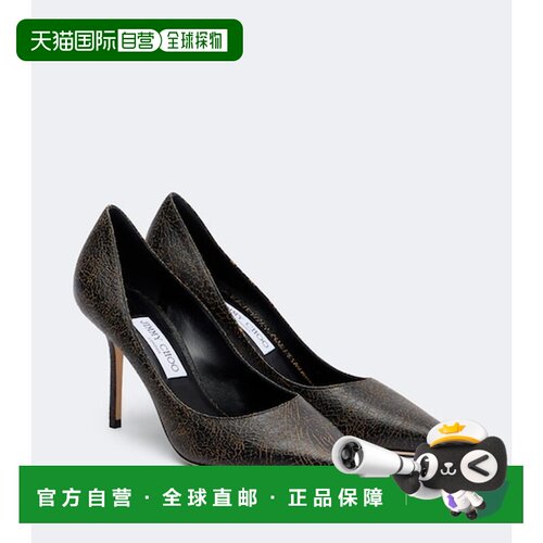 香港直邮Jimmy Choo 周仰杰 女士 LOVE 皮质高跟鞋浅口鞋单鞋