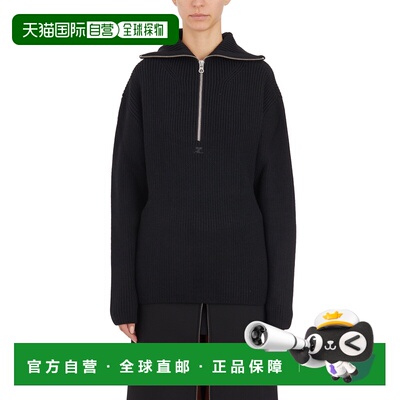1h可退 香港直邮Courreges 女士 COSTE DI CON CAPPUCCIO 针织衫