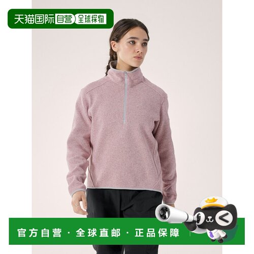 欧洲直邮Arc'teryx 始祖鸟 COVERT 1/2颈部抓绒长袖女装 拉链衫
