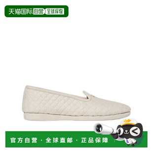 FAM9908皮鞋 金属细节羊绒乐福鞋 一脚蹬 Piana 香港直邮Loro