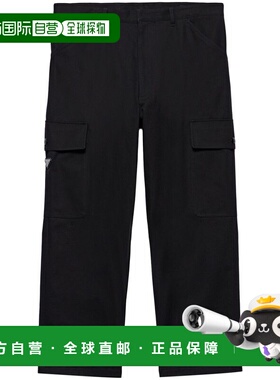 香港直邮Prada 普拉达 男士 徽标牌直筒裤 SPH471SOOO11BZ