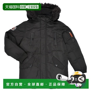 01V667B 欧洲直邮Deeluxe 派克大衣连帽外套 男童装 BLA SHARKSON