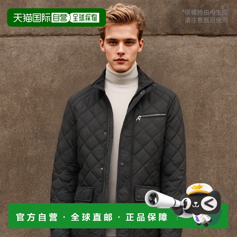 香港直邮Salvatore Ferragamo 绗缝棉服 142402高端流行 休闲时尚