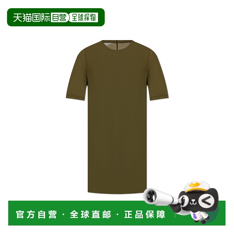 1h可退 欧洲直邮RICKOWENS男士T恤舒适透气易搭配男装上装RU02D62