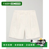 腰带环短裤 香港直邮1h可退 FAO0459休 诺悠翩雅 男士 Loro Piana