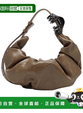 香港直邮26SS Grab-D S-Small 褶皱单肩包 Women