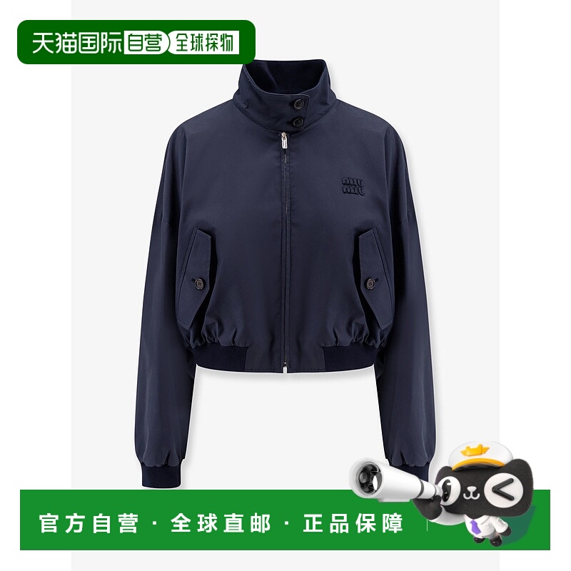 香港直邮Miu Miu 缪缪 女士 Panama 拼缀夹克 ML1193SOOO17HM