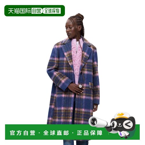 欧洲直邮DESIGUAL 女士大衣 26WWEW305000 AW2026 蓝色 CHAQ_CHEC