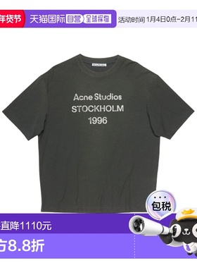 1h可退 香港直邮Acne Studios 圆领T恤 CL0196