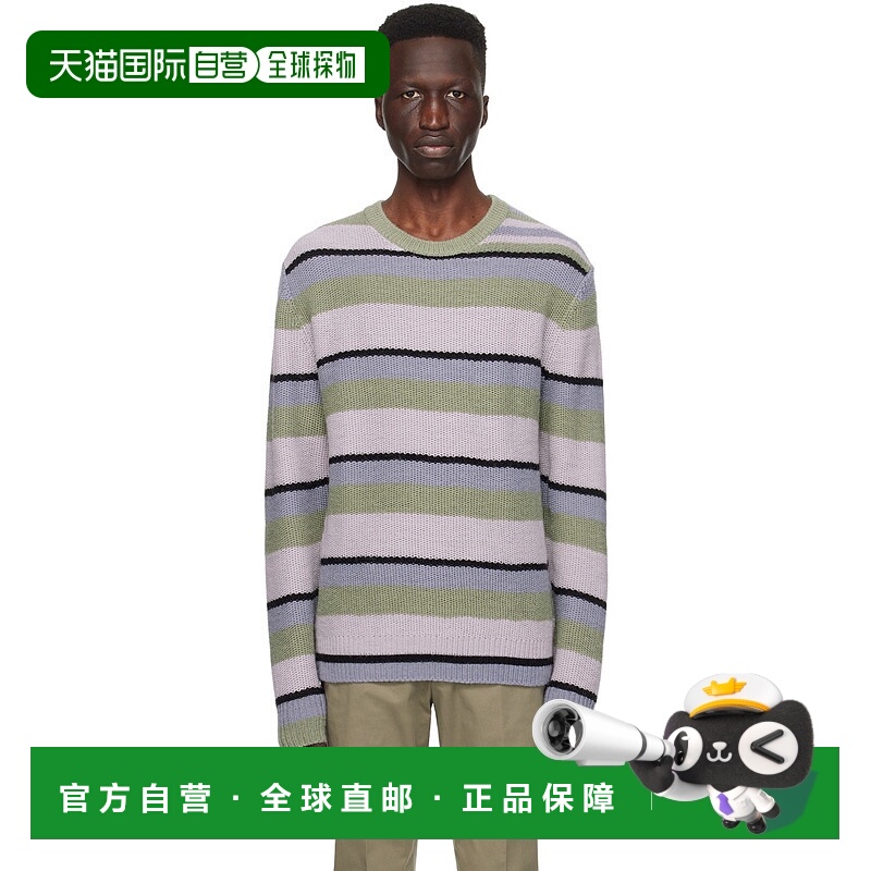 香港直邮Paul Smith 保罗 史密斯 男士 多色条纹毛衣 M1R613YM022