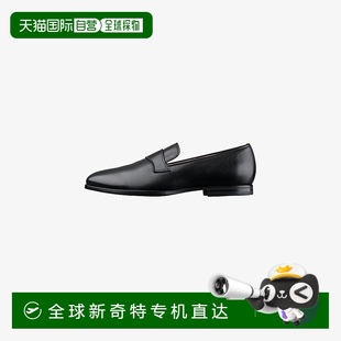 歐洲直郵APC 女士黑色山羊皮莫卡辛鞋