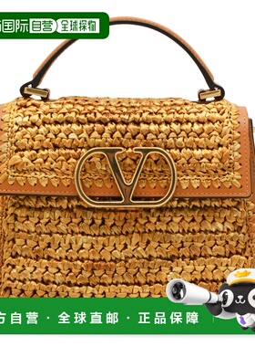 香港直邮valentino 华伦天奴 女士 小号编织 Logo 单肩包 8W2B0F5