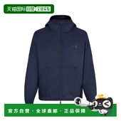自营欧洲直邮LV路易威登 蓝色尼龙可双面穿风衣 Monogram男士