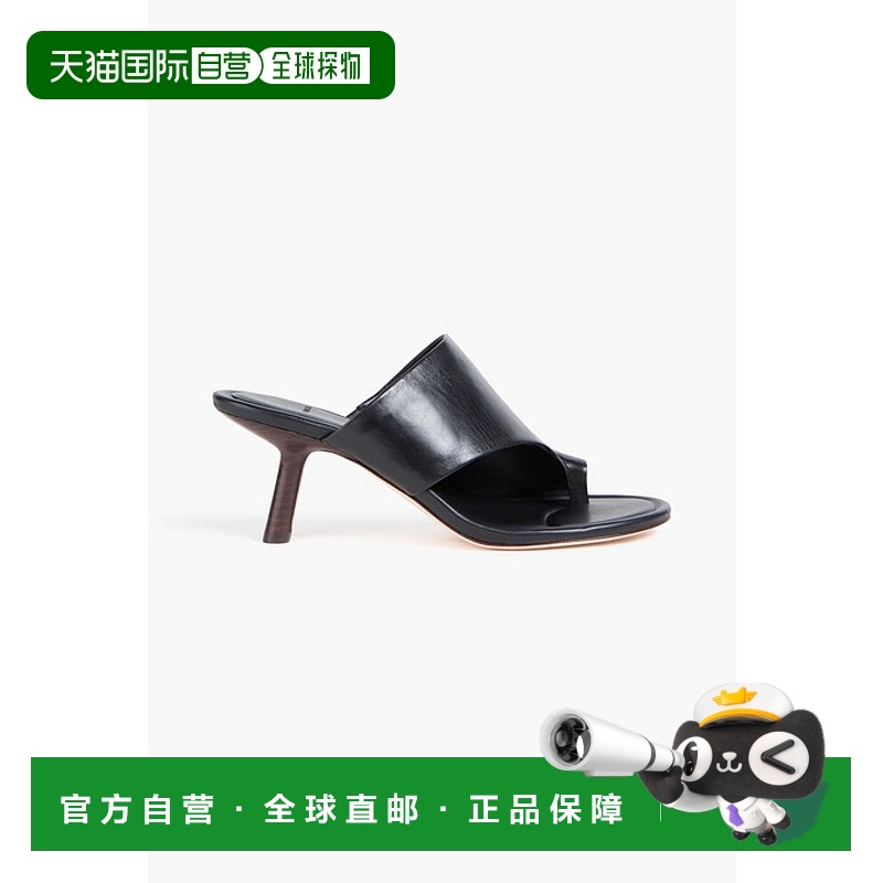 香港直邮VINCE 女士 碧玉皮质凉鞋 D8345L4004 black黑色 舒适时