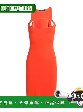 付款1h内可退 香港直邮Dsquared2 二次方 女士 高雅连衣裙 red红