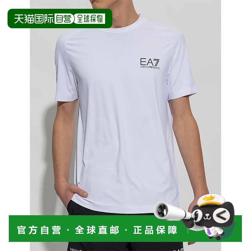 香港直邮EA7 Emporio Armani 徽标短袖T恤 8NPT22PJEMZ阿玛尼