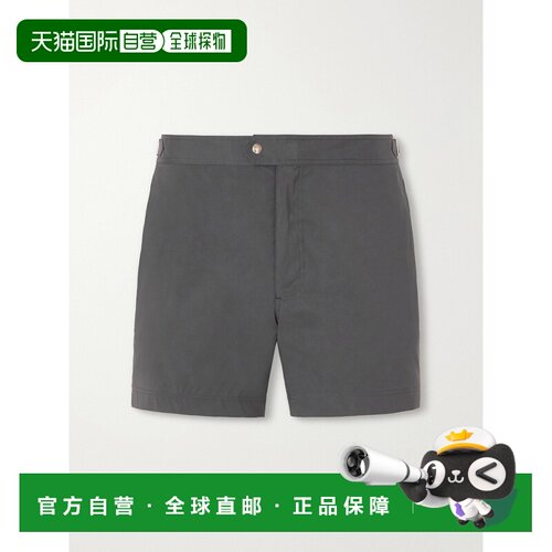美国直邮Tom Ford 汤姆 福特 男士 直筒中长泳裤 BSS001FMN067TBP