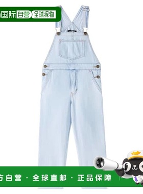 1h可退 香港直邮Molo 女童 Aer 牛仔工装裤童装 blue蓝色 舒适时