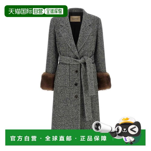 香港直邮VALENTINO GARAVANI 女士风衣 B3CAH35ABG0AN AW2026