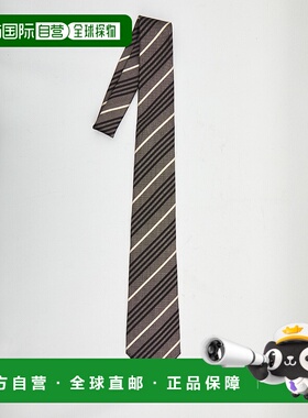 香港直邮Saint Laurent 圣罗兰 男士 條紋寬領帶 8250413Y002领带