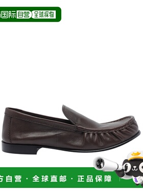 1h可退 香港直邮Miu Miu 圆头乐福鞋 5D499E007F015一脚蹬