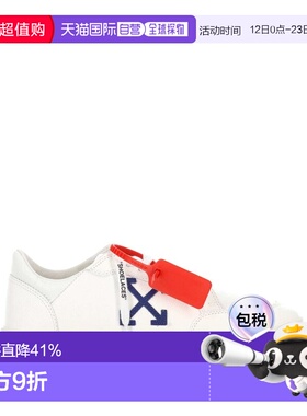 1h可退 香港直邮off-white 男士 白色 Vulcanized Low 运动鞋 OMI