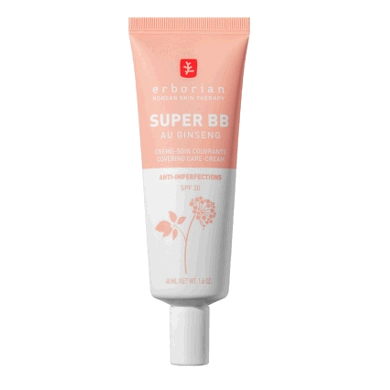 欧洲直邮Erborian艾博妍人参精华BB霜浅白色轻薄持妆控油40ML正品