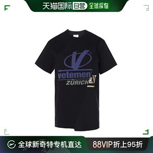 logo标志T恤 男士 维特萌 香港直邮Vetements