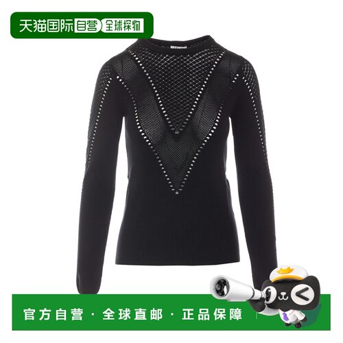 1h可退 欧洲直邮LIU JO 女士针织衫 WF6239MS99E22222 AW2026 黑