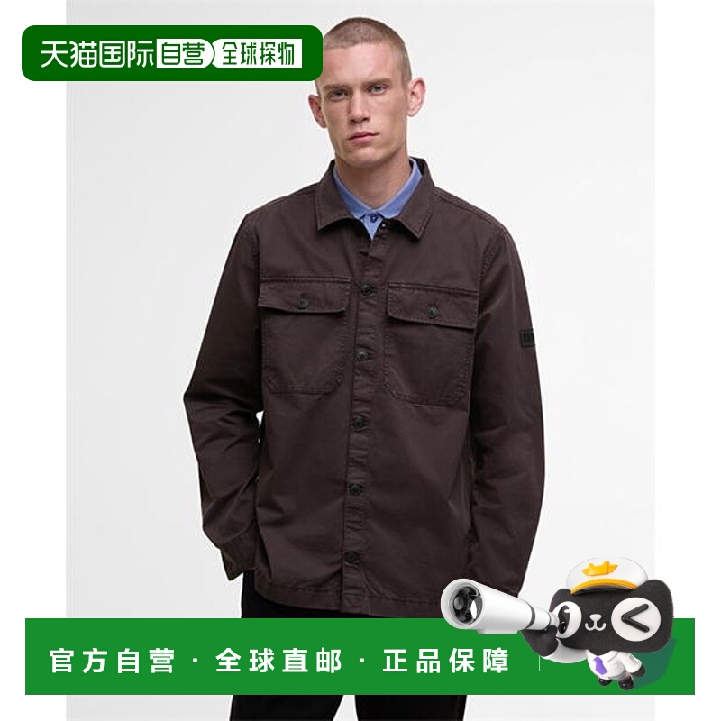 1h可退 香港直邮Barbour 巴伯尔 男士 Arlo 衬衫式外套  舒适时尚