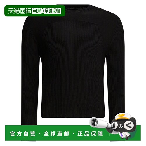 香港直邮RICK OWENS 男士针织衫 RU01F2639RIBM09 SS2026 黑色
