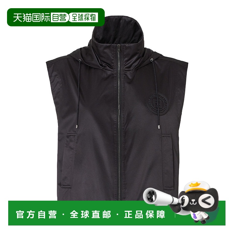 香港直邮Fendi 高领短款马甲 FAN199AT8H