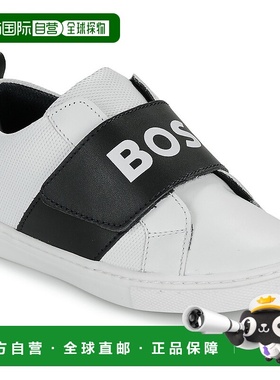 欧洲直邮BOSS 男孩 CASUAL 3 低帮板鞋 白色
